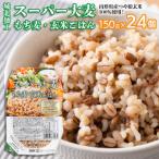 ふるさと納税 山形市 【城北麺工】スーパー大麦 もち麦・玄米ごはん 24個 FY25-873