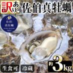<訳あり>佐伯真牡蠣 鶴見産 約3kg