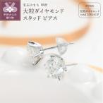 Deliciae 大粒1カラット2粒 スタッドピアス