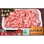 とちぎ和牛 前日光和牛 特選切り落とし1kg