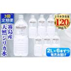 ショッピングふるさと納税 定期便 ふるさと納税 霧島市 《定期便:3回》Silica117 2Lペットボトル×6本ずつ【シャディ】K-134-C
