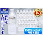 Silica117 500mlペットボトル×24本ずつ