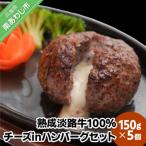 熟成淡路牛100%チーズinハンバーグセット 150g×5個セット