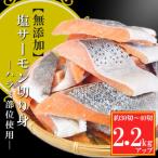 ふるさと納税 根室市 無添加塩サーモン切り身2.2kg A-09146