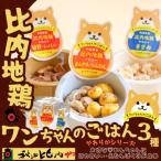 比内地鶏やわらかシリーズ ワンちゃんのごはん3種セット