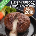 熟成淡路牛100%チーズinハンバーグセット 150g×20個セット
