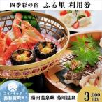 四季彩の宿 ふる里 利用券 3,000円