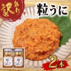 ふるさと納税 下関市 訳あり 粒うに×2本 うに甚 下関 山口 AB111