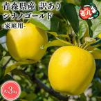 訳あり 甚八りんごシナノゴールド3kg