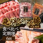 ふるさと納税 下呂市 【定期便6回】納豆喰豚 お楽しみ定期便(味付け肉、しゃぶしゃぶ用、焼肉・生姜焼き用)【11-R】