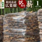 ふるさと納税 秋田市 秋田市産 訳あり 薪 (広葉樹) 1パレット|15_bmt-020101