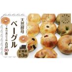 天然酵母のベーグル 7種類 計10個