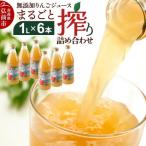濃厚りんごジュース しぼって そのまんま 1L×6本