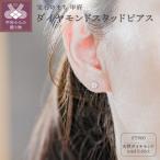 プラチナ Pt900 0.60ct天然ダイヤモンドスタッドピアス