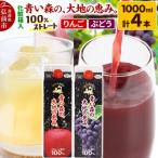 ストレートジュース 詰め合わせセット 1000ml×各2本