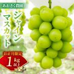 ふるさと納税 東御市 【お正月限定!50セット限り】シャインマスカット2〜3房(1kg以上)※12月28日29日30日発送