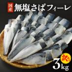 ふるさと納税 石巻市 訳あり 無塩サバフィレ3.0kg (30枚前後) 冷凍 さば 鯖 不揃い お魚 焼き魚 石巻応援