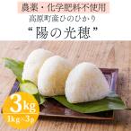 農薬 化学肥料不使用 無農薬 陽の光穂 ひのひかり 3kg