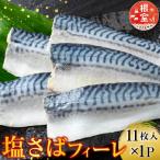 塩さばフィーレ11枚入×1P 計約1.5kg