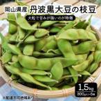 豆 2025年 先行受付 丹波黒大豆の枝豆 1.5kg
