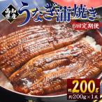 定期便 うなぎ 蒲焼き 約200g