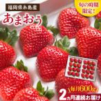 糸島産 あまおう 箱 毎月600g 24-30粒