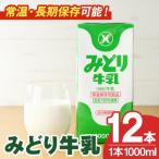 みどり牛乳 1000ml×12本