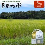 ふるさと納税 南相馬市 【先行受付】天のつぶ 白米 5kg 有機的栽培 令和7年産【121237-005-01】
