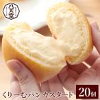 ふるさと納税 三原市 【八天堂】くりーむパン(カスタード)20個 [015-035]
