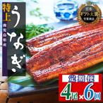 ふるさと納税 大崎町 【定期便】おおさきうなぎ鹿児島県産うなぎ長蒲焼4尾(全6回)合計24尾