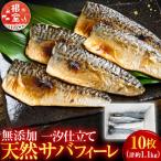 根室 市場<直送>無添加天然サバフィーレ10枚