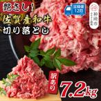 訳あり佐賀産和牛切り落とし 600g×12回