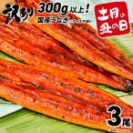ふるさと納税 境町 【土用の丑の日までにお届け】 国産うなぎ3尾 計300g以上 数量限定 先行予約 ※サイズ無選別