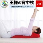 王様の背中枕 レッド