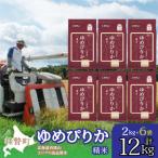 精米12kg ホクレンゆめぴりか 精米2kg×6袋