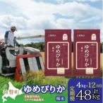 精米4kg ホクレンゆめぴりか 精米2kg×2袋
