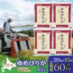 無洗米20kg ホクレンゆめぴりか 無洗米5kg×4袋