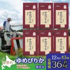 無洗米12kg ホクレンゆめぴりか 無洗米2kg×6袋