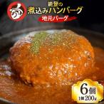 ハンバーグ 能登の煮込みハンバーグ 地元バーグ 200g×6個