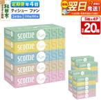 スコッティ ティシュー ファン 150組 5箱×4