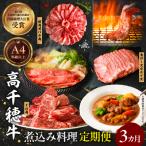 高千穂牛煮込み料理3か月定期便