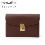 SOMES クラッチバッグ ブラウン EX-32