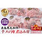 まるごと糸島 A4ランク 糸島 黒毛和牛 煮込み用