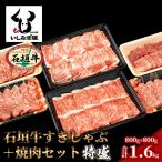 石垣牛すきしゃぶ800g+焼肉800g特盛セット