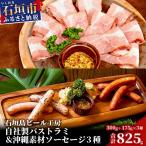 石垣島ビール工房 自社製パストラミ300gと沖縄素材を使った…