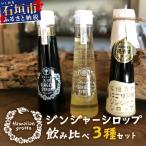 ジンジャーシロップ飲み比べ3種セット 120ML×3本