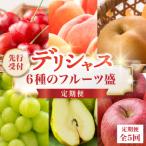 ふるさと納税 大江町 ≪先行受付≫ デリシャス6種のフルーツ盛定期便【定期便全5回】 060-T07