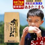 ふるさと納税 北秋田市 令和7年産 新米受付《定期便4ヶ月》あきたこまち 5kg 無洗米|foap-30304