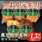 ふるさと納税 いちき串木野市 【令和7年お中元期間限定】鹿児島県産 茶美豚 5種 詰合せセット C-32