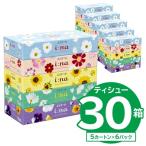 ふるさと納税 可児市 【ハーフサイズ】エリエール i:na(イーナ)ティシュー 150W5P×6パック  防災 備蓄